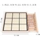 Classic Wooden Digital Sudoku Board Game with Drawer