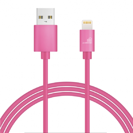 Premium 2.1A Fast Charging USB Data Cable for iPhone 8 Pin Wire 1M 2M 3M in 11 colours  