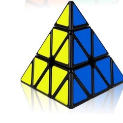 3x3 Pyraminx QiMing A Twist Triangle Professional Plastic Puzzle Cube  