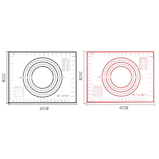 Non Slip Silicone Pastry Mat