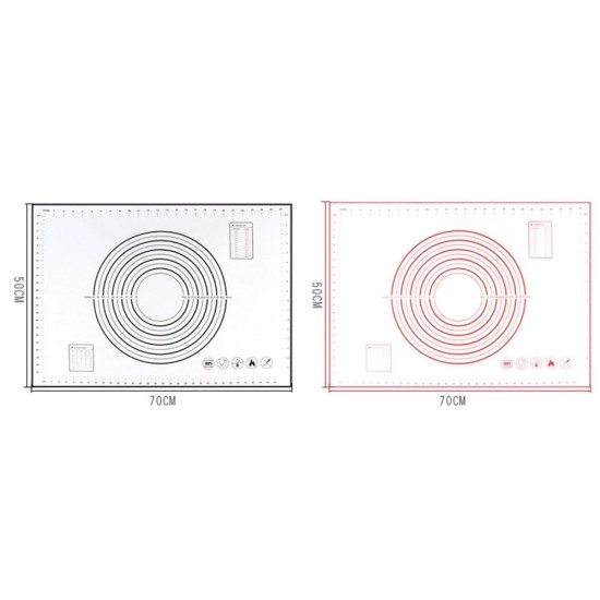 Non Slip Silicone Pastry Mat