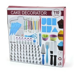 Cake/Cup Cake Icing/Decorating Tools Set - 80 Piece