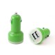 Dual Round Car Charger 2A