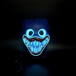 LED Glow Huggy Wuggy Halloween Poppy Playtime Party Mask
