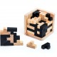 54 Piece T-Shape Magic Flight  Wooden Puzzle