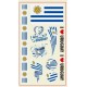 World Cup Team Tattoo's - 10 Pack - Countries S - W