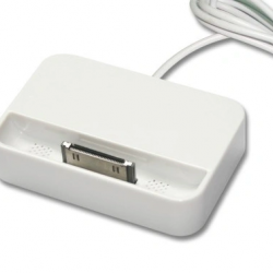 Charging Dock for iPhone 30 Pin - White