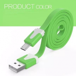 Flat Noodle Micro USB Data Cable 1m