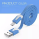 Flat Noodle Micro USB Data Cable 1m