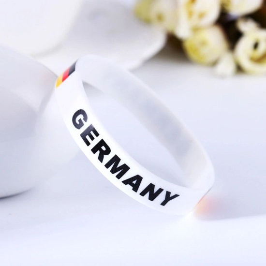 World Cup Silicone Wrist Bands