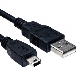 1m 2m 3m USB 2.0 Male A to Mini B V3 Cable 5 Pin Charging Cable for Digital Cameras MP3 MP4 Data Charger Cable