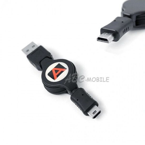 Retractable Audio 3.5 to 3.5 Jack Cable 