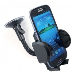 Universal Car Holder for Smart Phones (55-120mm) Short Neck
