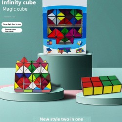 Infinity Magic Cube Brain Teaser Fidget Toy