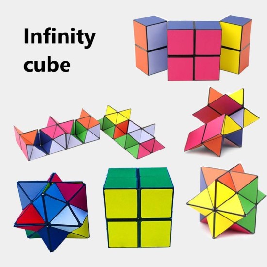 Infinity Magic Cube Brain Teaser Fidget Toy