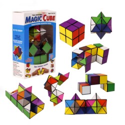 Infinity Magic Cube Brain Teaser Fidget Toy