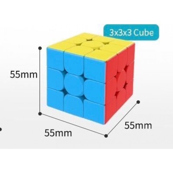 3x3 Speed Magic Cube Educational Puzzle Toy