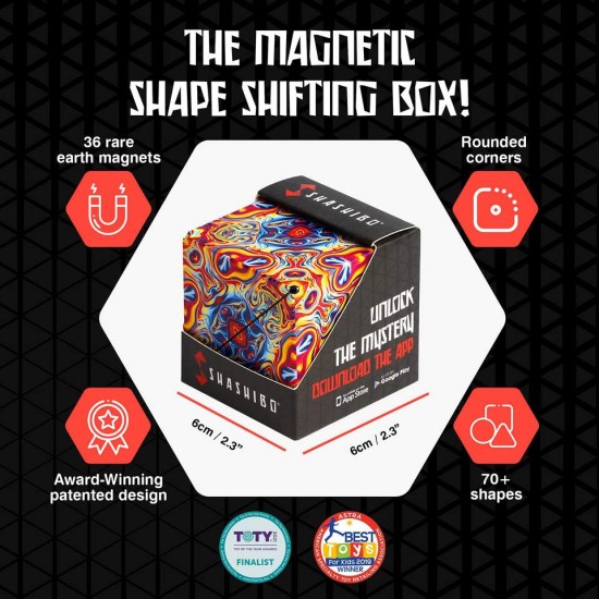 72 Shape Magnetic Fidget 3D Magic Puzzle Cube Toy