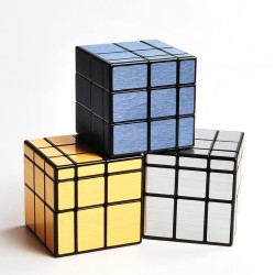 Speed 3x3x3 ABS Plastic Professional Puzzle Game Toy Mirror Cube