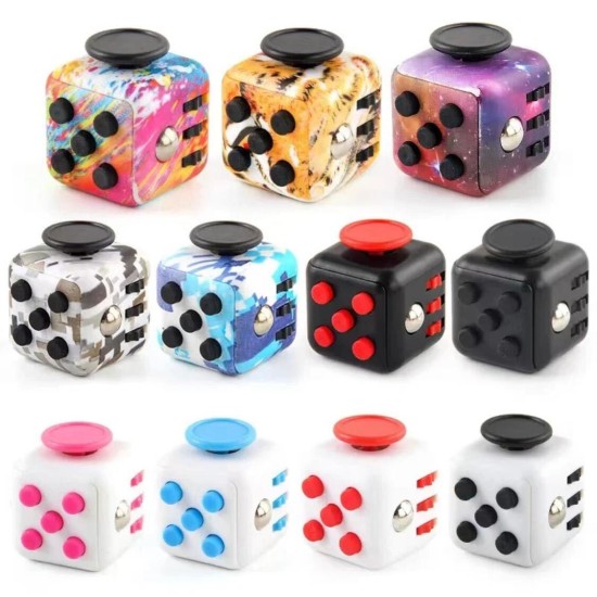 Fidget Cube Spinner Stress Relieving Sensory Finger Toy For Anxiety ADHD Autism 