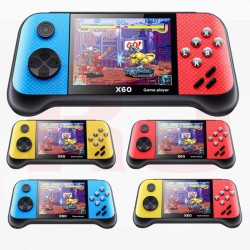 X60 Handheld Game Player 3.5 inch Screen Built-in 4000+ Games Support 2 Players