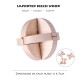 9  Pcs/set 3D Beech Wooden Lu Ban Kong Ming Lock IQ Puzzle – Children Brain Teaser Educational Wooden IQ Puzzle