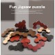 Wooden Hexagon Puzzle for Kid Adults -Multi Colour 