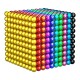 Coloured Magnetic Buckball - 5mm  (125pcs, 216pcs, 512pcs, 1000pcs )