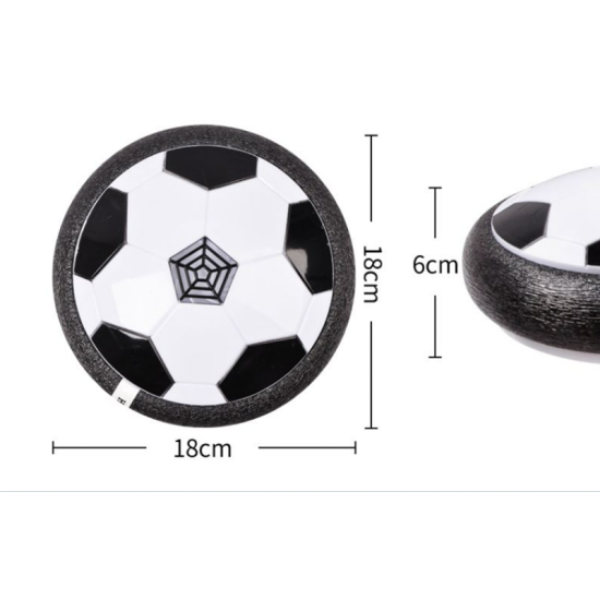 Hover Soccer Ball for Boys Girls Air Floating Football Ball and Foam Bumper with LED Lights