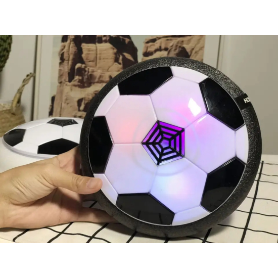 Hover Soccer Ball for Boys Girls Air Floating Football Ball and Foam Bumper with LED Lights