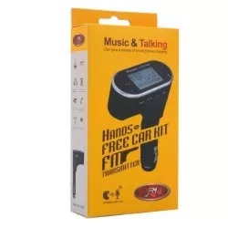 630C Universal Handsfree HD LCD BT Car Kit MP3 Player FM Transmitter