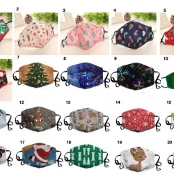 Christmas Face Mask (20 Designs)