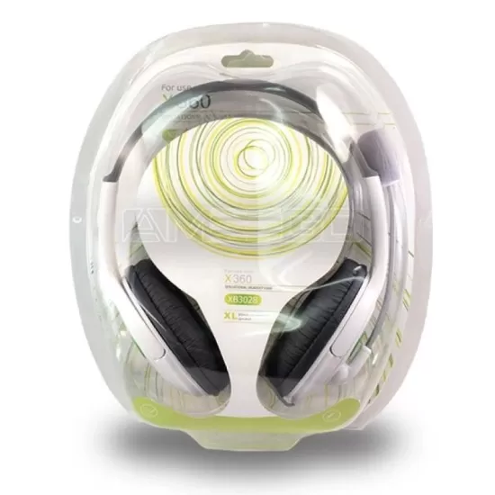Wired Headphone for XBOX 360 Live Headset Headphone + Mic Microphone
