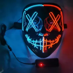 LED Halloween Masks