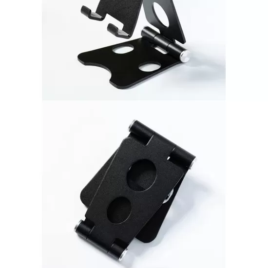 Foldable Aluminium Alloy Phone and Tablet Desktop Holder