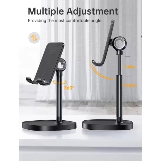 Adjustable Universal Telescopic  Desk Phone Tablet Holder Stand 