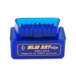Bluetooth Elm-327 OBDII Mini Adapter Auto Diagnostic Tool V1.5, V2.1
