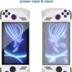 2pcs Handheld Console Screen Protector Tempered Glass for ASUS ROG Ally (2023) 