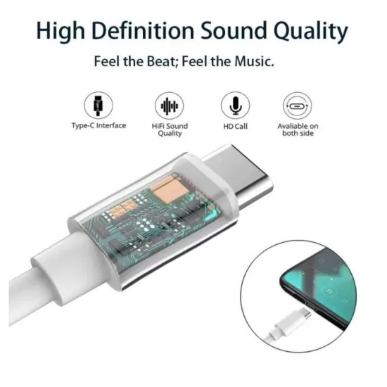 Premium Type C Handsfree In-Ear Headphone