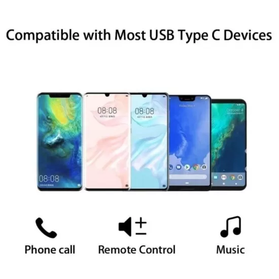 Premium Type C Handsfree In-Ear Headphone