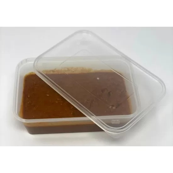 Heavy Duty Plastic Food Containers with Lids  - 500ml - Case of 250