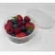 Round Heavy Duty Plastic Food Containers with Lids  8oz - Case of 450