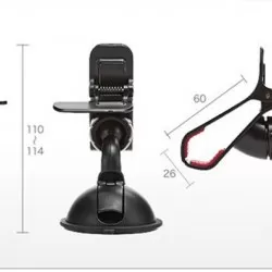 Universal Car Dashboard Mobile Phone Smart Holder Mount Stand Cradle Clamp