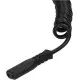 Euro 2 Pin EU Plug Mains Power Cable Lead - Black