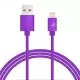 Premium 2.1A Fast Charging USB Data Cable for iPhone 8 Pin Wire 1M 2M 3M in 11 colours  
