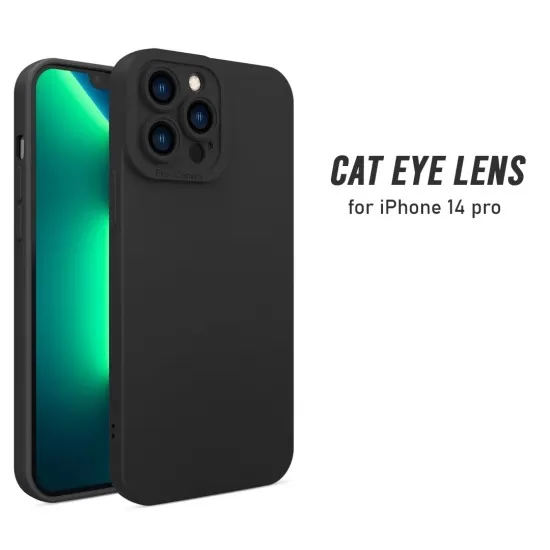 3D Cat Eye Lens Camera TPU Case for iPhone 14 Pro