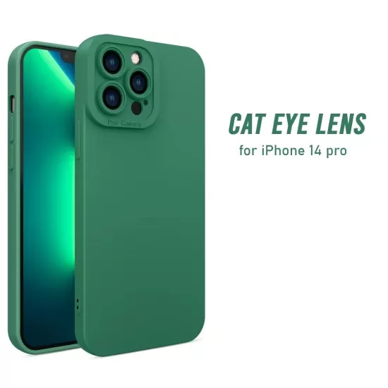 3D Cat Eye Lens Camera TPU Case for iPhone 14 Pro