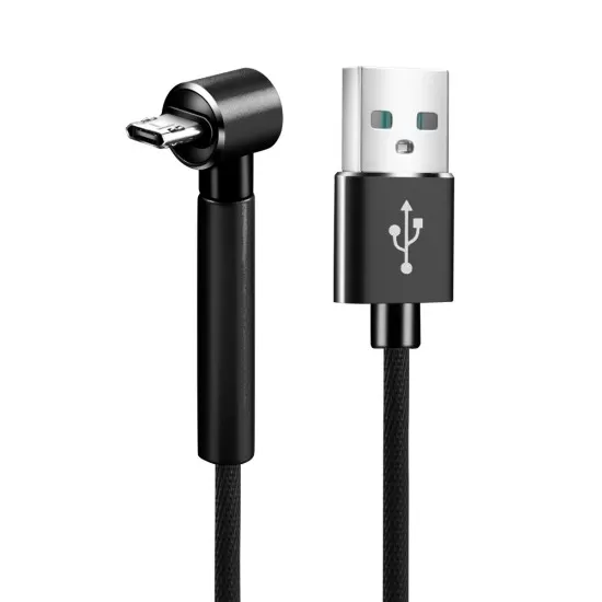  Fast Charging Fabric Braided USB Data Cable with Stand Holder Function for iPhone 8 Pin Android and Type-C in 3 colours