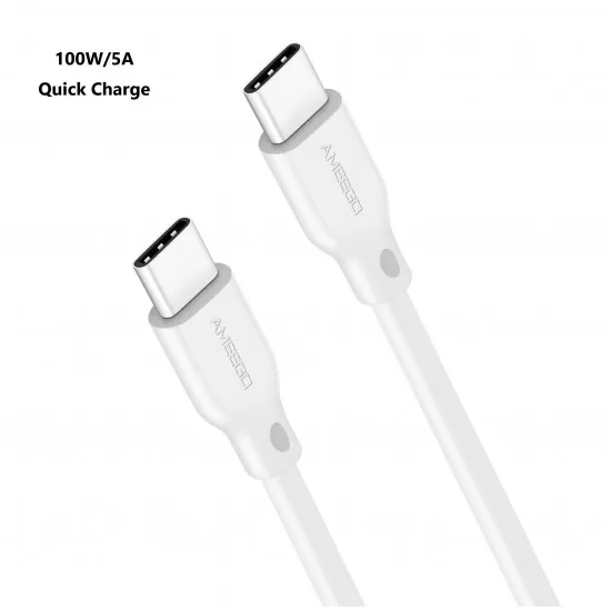 100W 5A PD Fast Charging Data Cable USB-C To USB-C