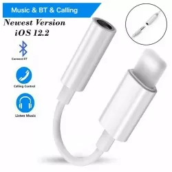 Bluetooth Version Headphone Adapter for 8 Pin to 3.5mm Adaptor (L-3.5mm)